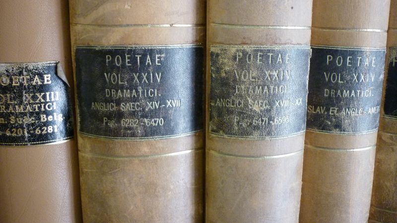 Volumes of the Classified Catalogue